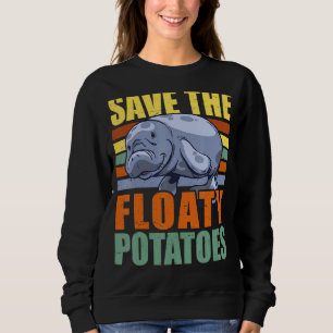 Sweatshirt Sauvez les pommes de terre flottantes Chubby Merma