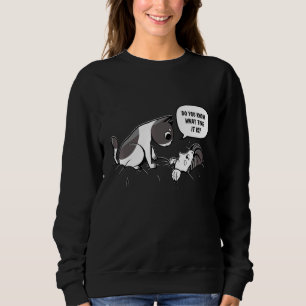 Sweatshirt Savez-Vous À Quelle Heure C'Est Chat Maman Chat Am