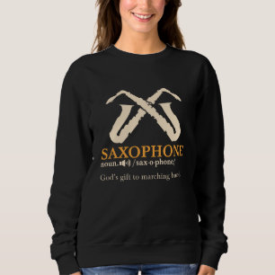 Sweatshirt Saxophone - Saxophone - Définition