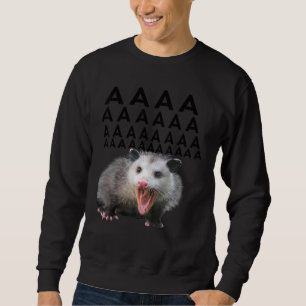Sweatshirt Scandale Possum Aaaa Cute Opossum Dank Meme Men W