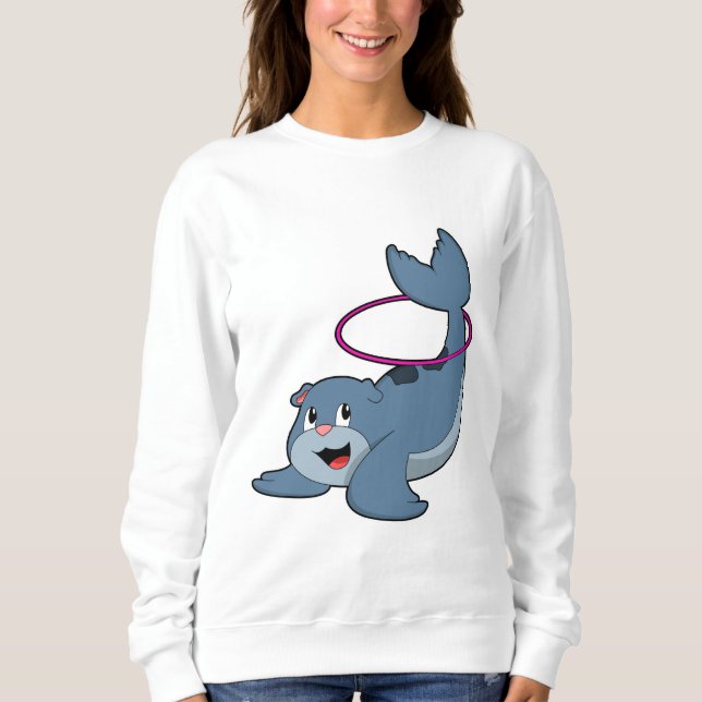 Sweatshirt Sceau à Fitness avec pneus Fitness.PNG (Devant)