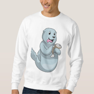 Sweatshirt Sceau avec poisson