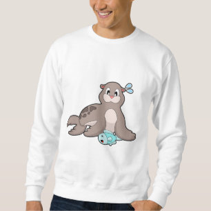 Sweatshirt Sceau avec poisson