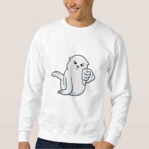 Sweatshirt Sceller avec désapprobation