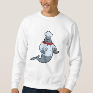 Sweatshirt Sceller comme faire cuire à la poêle et à la spatu