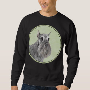 Sweatshirt Schnauzer (Giant, Standard) Peinture - Chien Art