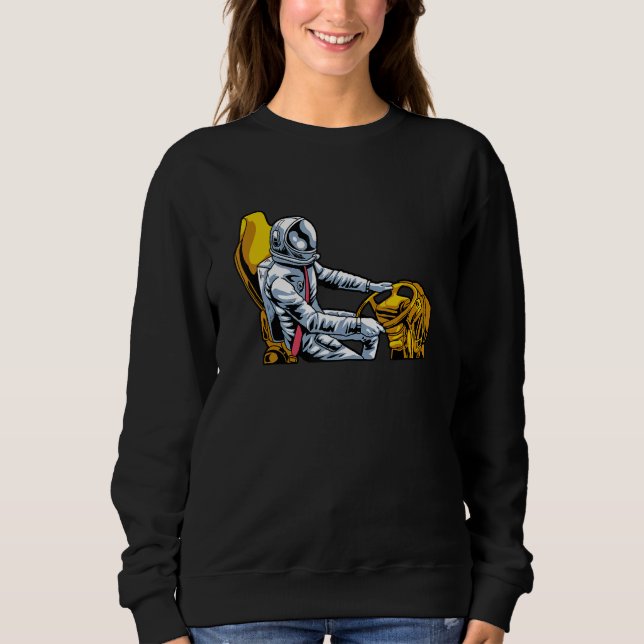 Sweatshirt School Bus Driver Astronaut Space   Work Job Bus D (Devant)