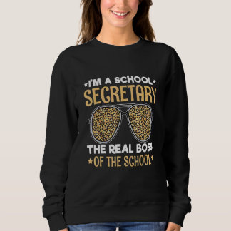 Sweatshirt School Secretary Appreciation for a School Secreta