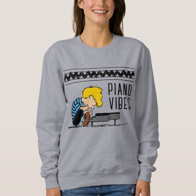Sweatshirt Schroeder Charlie Musique Brown (Devant)