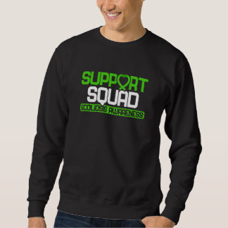 Sweatshirt Scoliosis Support Squad Spine Surgery Recovery Gre