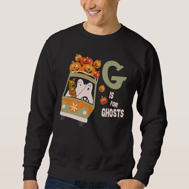 Sweatshirt Scooby-Doo | G est pour Ghosts (Devant)