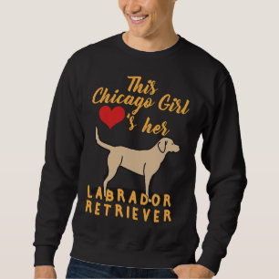 Sweatshirt Scoop ajusté du Chicago Girl Lab