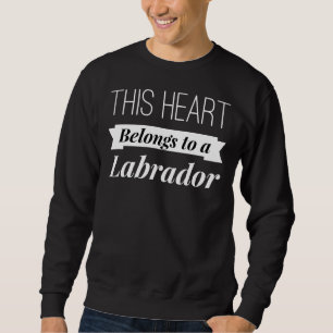 Sweatshirt Scoop Coeur du Labrador