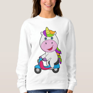 Sweatshirt Scooter Unicorn