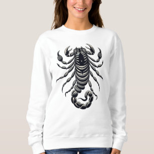 Sweatshirt Scorpio noir