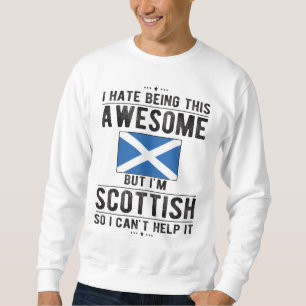 Sweatshirt Scotland Flag Scotland Heritage Scotland Roots