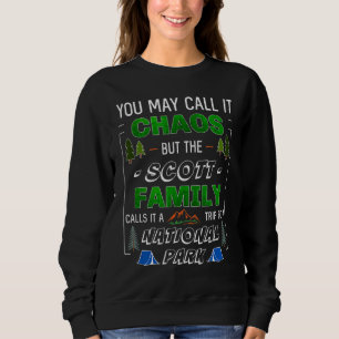 Sweatshirt Scott Family National Park Vacances