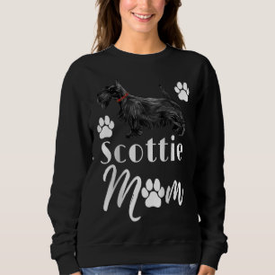 Sweatshirt Scottish Terrier Scottie Chien Maman