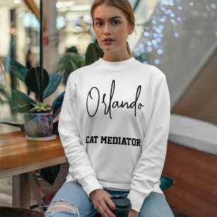 Sweatshirt Script de Soigneur d'Animaux de Compagnie Personna
