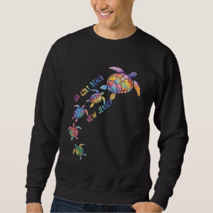 Sweatshirt Sea Girl Beach New Jersey Sea Turtle Lover Beach