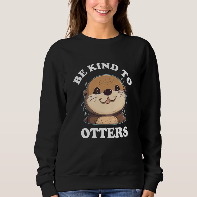 Sweatshirt Sea Otter (Devant)