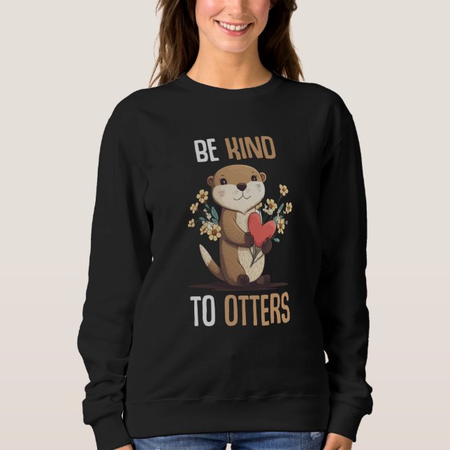 Sweatshirt Sea Otter   9 (Devant)