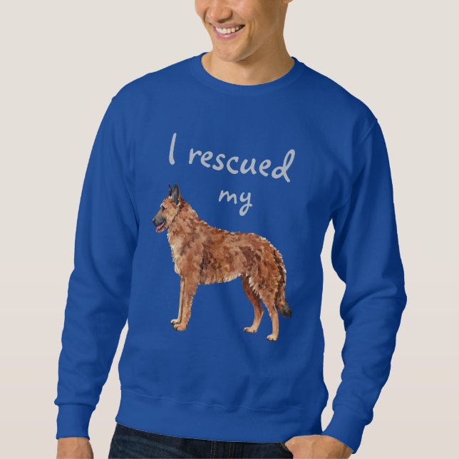 Sweatshirt Secourir Belge Laekenois (Devant)