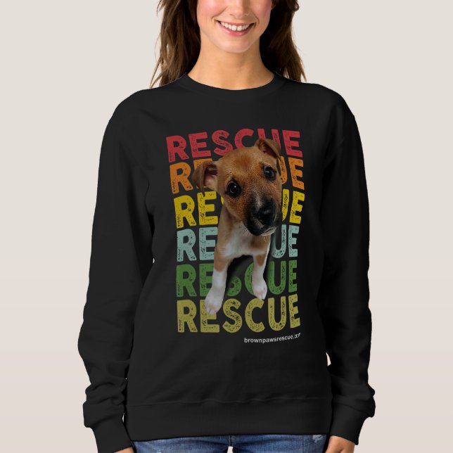 Sweatshirt Secourir le chiot (Devant)