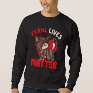 Sweatshirt Secourt Chat Droits des animaux Secourt Chat Adopt