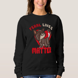 Sweatshirt Secourt Chat Droits des animaux Secourt Chat Adopt