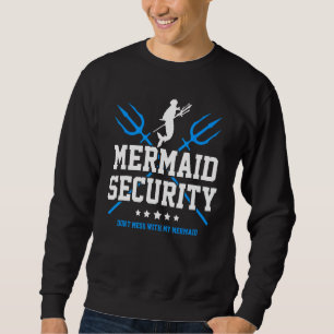 Sweatshirt Sécurité de sirène pour hommes Ne touchez pas à ma