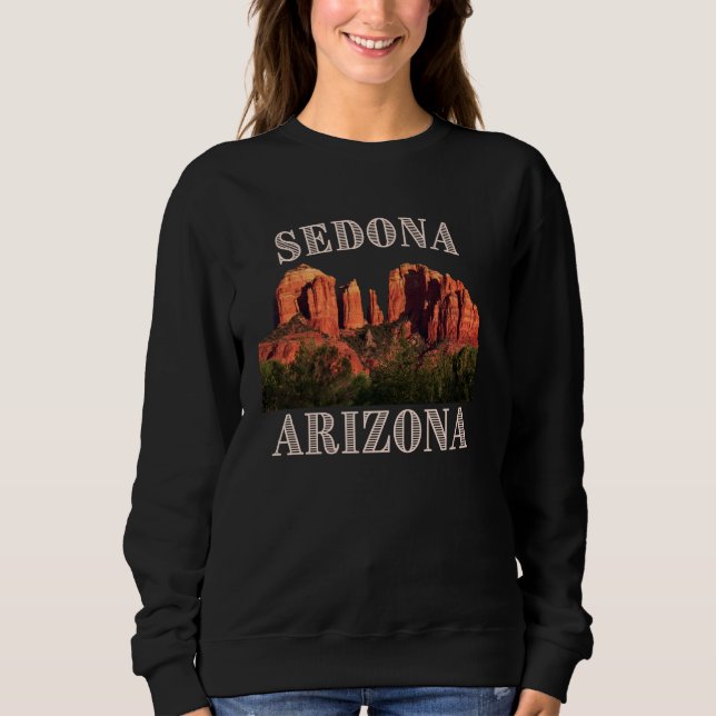 Sweatshirt Sedona Arizona Paysage Roches rouges (Devant)