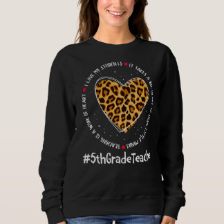Sweatshirt Semaine d'appréciation de l'enseignant de 5e année