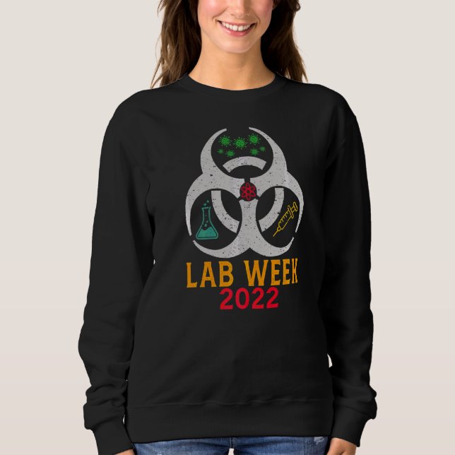 Sweatshirt Semaine de laboratoire 2022 1 (Devant)