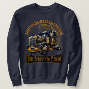 Sweatshirt semi-conducteur de camion