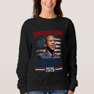 Sweatshirt Sénateur Cory Booker Filibuster Cory FiliBooker No