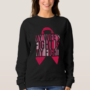 Sweatshirt Sensibilisation au cancer du sein Soutien aux femm