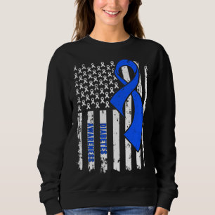 Sweatshirt Sensibilisation au diabète En novembre, nous port