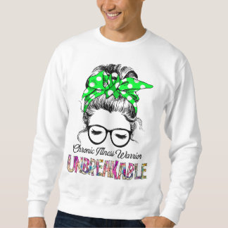 Sweatshirt Sensibilisation aux maladies chroniques Ribbon Cad