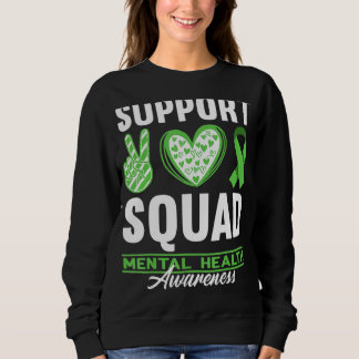 Sweatshirt Sensibilisation J'appuie l'équipe I Dépression & M