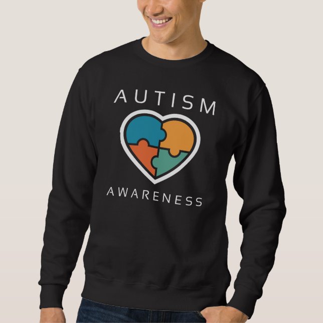 Sweatshirt Sensibilisation sur l'autisme (Devant)