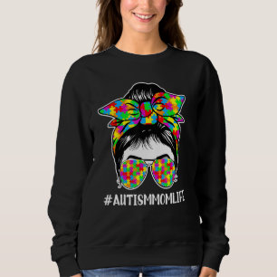 Sweatshirt Sensibilisation sur l'autisme Autisme Maman Vie Me