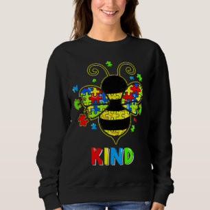 Sweatshirt Sensibilisation sur l'autisme Puzzle Abebe Be Genr