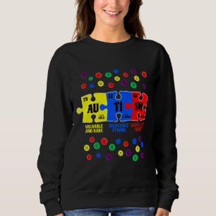 Sweatshirt Sensibilisation sur l'autisme Puzzle Élément Chimi
