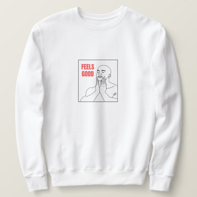 Sweatshirt Sent bon mème (Design devant)
