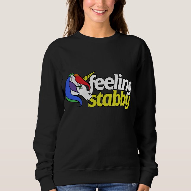 Sweatshirt Sentiment de stabilité (Devant)