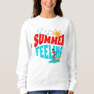 SWEATSHIRT SENTIMENT ÉTÉ.
