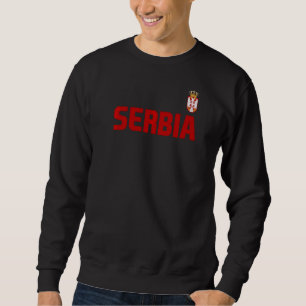 Sweatshirt Serbie Drapeau Serbian Pride International Pays 6