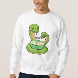 Sweatshirt Serpent à manger avec Muesli