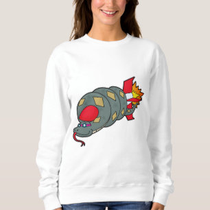 Sweatshirt Serpent avec fusée